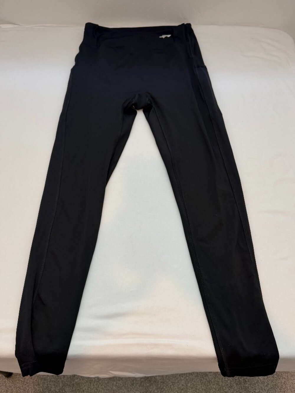 Gymshark Black Pocket Leggings Womens Small Full Length High Rise Athletic Worko